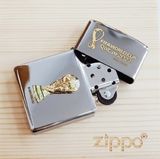 Zippo World Cup Quatar Logo Nổi 2022 Made in USA 
