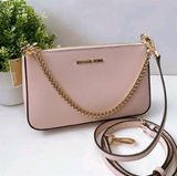  Túi Xách Michael Kors Jet Set Medium Saffiano Leather Crossbody Bag 