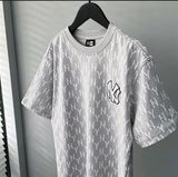  Áo Thun MLB Neyyan Flag Logo L - màu xám [13535169] 