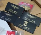  Tem Da Navy Vanguard Made In USA Cho Áo G8 Có Gai Dán Sau ( Hàng Order) 