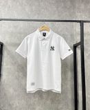  Áo Thun MLB Polo Basic Neyyan Logo WTH (màu trắng) 