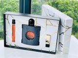  Set Nước Hoa YSL Black Opium EDP 90ml, Ống Mini 10ml Và Son YSL 