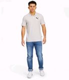  Áo Thun Polo Puma Essential heathered màu white heather [ 588511 02] 