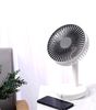  Quạt Bàn Sạc USB EISAN ELH-TBFWH Màu Trắng Xám 