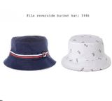  Nón FILA Đội Được 2 Mặt Trắng và Xanh Tím Than 