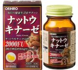  Viên Uống Ngừa Đột Quỵ của Nhật Orihiro Natto Kinase 2000FU 