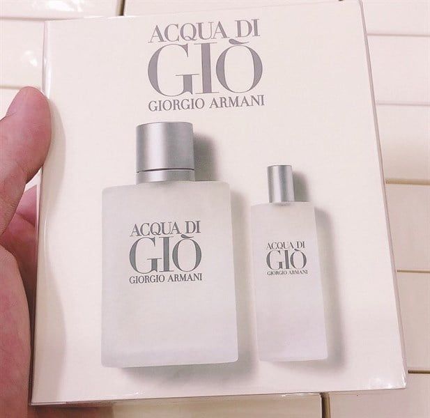  Gift Set Acqua Di Giò 100ml +15ml Travel Collection 