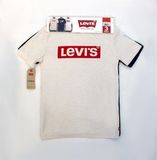  Set 3 Áo Thun Levi's Màu Trắng Kem Xanh 