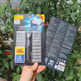  Set Dao Cạo Râu 2 Lưỡi Kép Pháp Cien Men 25 Lưỡi +1 Cán Công Nghệ Đức 