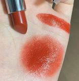  Son MAC Lustreglass Lipstick 551 Local Celeb Đỏ Cam Cháy 