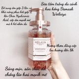  Sữa Tắm Trắng Da Weilaiya Chiết Xuất Từ Cánh Hoa Hồng 450ml Mùi Thơm Quyến Rũ 