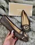  Giày búp bê Michael Kors nữ Màu Nâu Logo FULTON MOC 