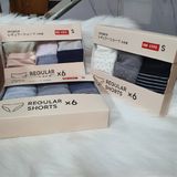  Set Quần Lót Nữ GU 6 Cái 100% Cotton Nội Địa Nhật 