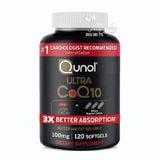  Viên Uống Bổ Sung CoQ10 Cho Tim Qunol Ultra 100mg, 120 Viên ( Hiệu Quả Gấp 3 Lần CoQ10 300mg) 