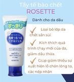  Gel Tẩy Da Chết Mặt Rosette Nhật Bản Made In Japan 120g 