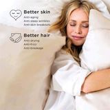  Vỏ Gối Lụa Tơ Mend Satin Pillow Case Màu Xám 