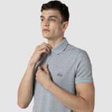  Áo Thun Polo Lacoste Men's Màu Xám Sáng Shirt Regular Fit Stretch Cotton Piqué 