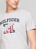  Áo Thun Tommy Hilfiger H Graphic Màu Xám 