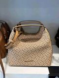  Túi Xách Michael Kors Ember Small Logo 22 cm Màu Nâu 
