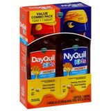  Siro Cảm Ho Trẻ Em Vicks DayQuil Kids Honey Cold & Cough Mucus 236ml 