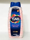  Viên Nhai Điều Trị Dạ Dày Đầy Hơi Khó Tiêu Ợ Chua TUMS Assorted Berries 265 Viên 