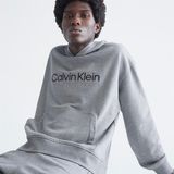  Áo Hoodie Da Cá Calvin Klein Có Nón, Có Túi Trước Bụng 