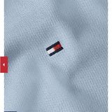  Áo Thun Tommy Hilfiger, Cổ Polo, Xanh Da Trời, Trơn, Regular Fit 