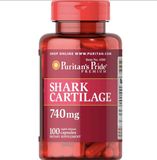  Sụn Cá Mập Shark Cartilage 740mg Bổ sung Chất Nhờn Cho Khớp 200 viên 