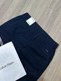  Quần Kaki Nam Calvin Klein CK Solid Slim Fit Màu Xanh Đen 
