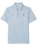  Áo Thun Polo Lacoste Men Performance Golf Màu Xanh Sáng Regular Fit 