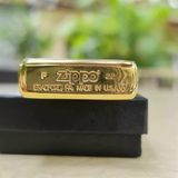  Hộp quẹt Zippo Armor Cao Cấp Brass Vàng Đồng " Thuận Buồm Xuôi Gió" Full Box 2022 