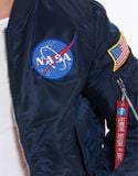  Áo khoác Alpha L-2B NASA Màu Xanh Đen 