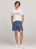  Áo Thun Polo Tommy Hilfiger Chest Stripe Regular Fit Màu Trắng 