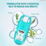  Bộ Hai Chai Nước Xịt Thơm Miệng Listerin Cool Mint Pocketmist của Mỹ 7.7ml x 2 chai 