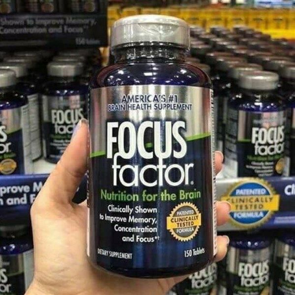  Hỗ Trợ Trí Não Focus Factor Nutrition for the Brains 180 viên 