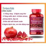  Viên Uống Chống Nắng Lựu Đỏ Pomegranate Puritan's Pride 250MG 