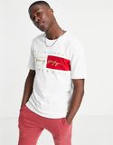  Áo Thun Tommy Hilfiger Relaxed Fit Signature Flag Màu Trắng 