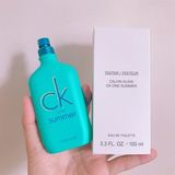  Nước Hoa Unisex CK One Summer Tester EDT, 100ml 