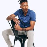  Áo Thun Polo Nautica Mens Classic Fit Performance Deck - màu xanh dương [KR5308] 