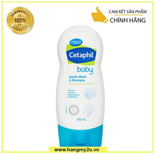  Sữa tắm gội toàn thân cho bé Cetaphil Baby 230ml 