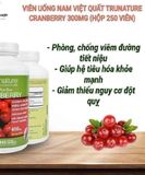  Viên Uống Hỗ Trợ Đường Tiết Niệu Trunature Cranberry Mỹ, 140 Viên 