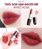  Son MAC Matte Lipstick Chilli 602 Màu Đỏ Gạch 