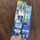  Bàn Chải Oral B Pin Pulsar Set 2 Cây 
