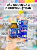  Viên Uống Dầu Cá Omega 3 Orihiro Nhật, 180 viên 