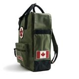  Ba Lô Túi Xách Red Canoe Cờ Canada Màu Xanh Lính Đậm 38x28x14cm 