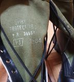  Giày Lính Cổ Bạt Xanh 99% size 9R (42VN) 1984 