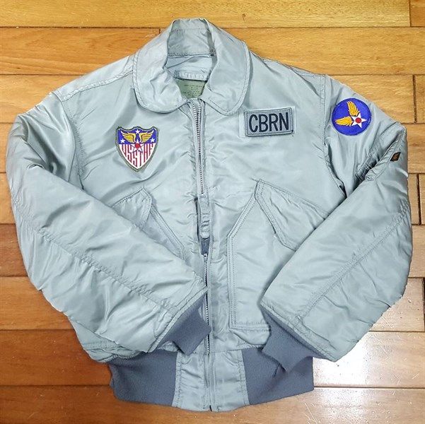  Áo Khoác phi công xưa cổ bẻ Medium 