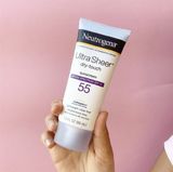  Kem chống nắng Ultra Sheer Dry touch Neutrogena Broad Spectrum, SPF55 88ml 