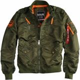  Áo Khoác MA-1 Falcon 2 Màu xanh lính đậm 