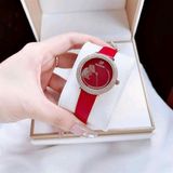  Đồng Hồ Swarovski Dây Đỏ Mặt Chuột Limited 5519226 